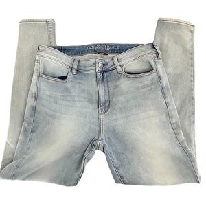 American Eagle Outfitters Hi Rise light wash Jeggins Size 12